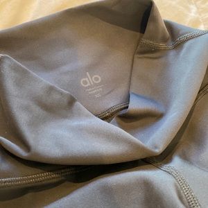 Alo gun metal grey high waist leggings -XS